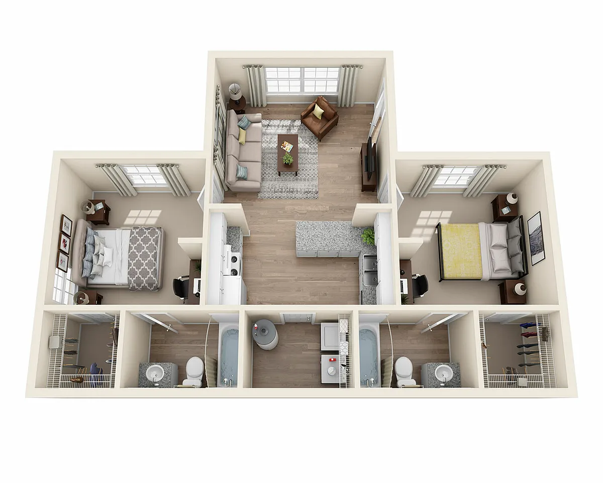 Floor plan B1 Floor Plan