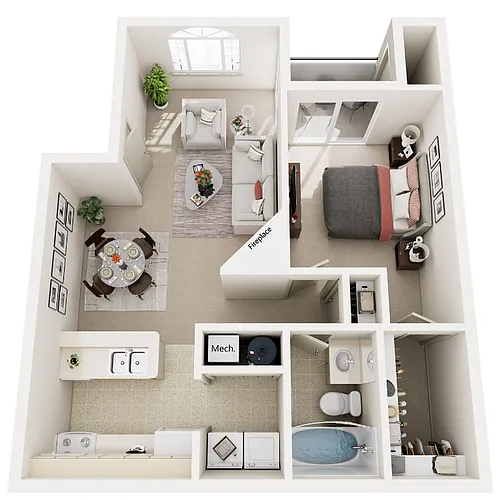 Floor plan A - Classic