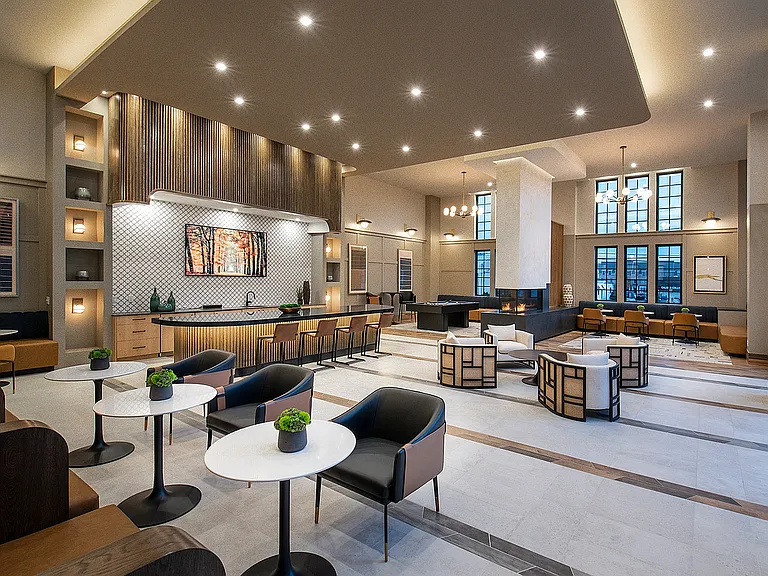 Experience the elegance of this beautifully designed lounge, perfect for relaxation and socializing.