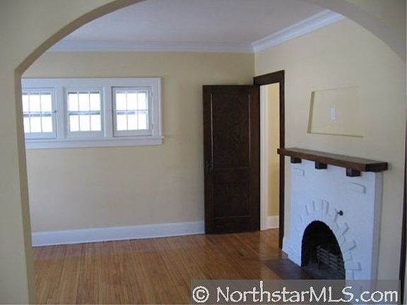 Wood-burning fireplace
