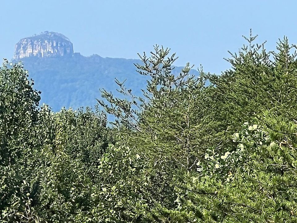 Beautiful Pilot Mtn to right