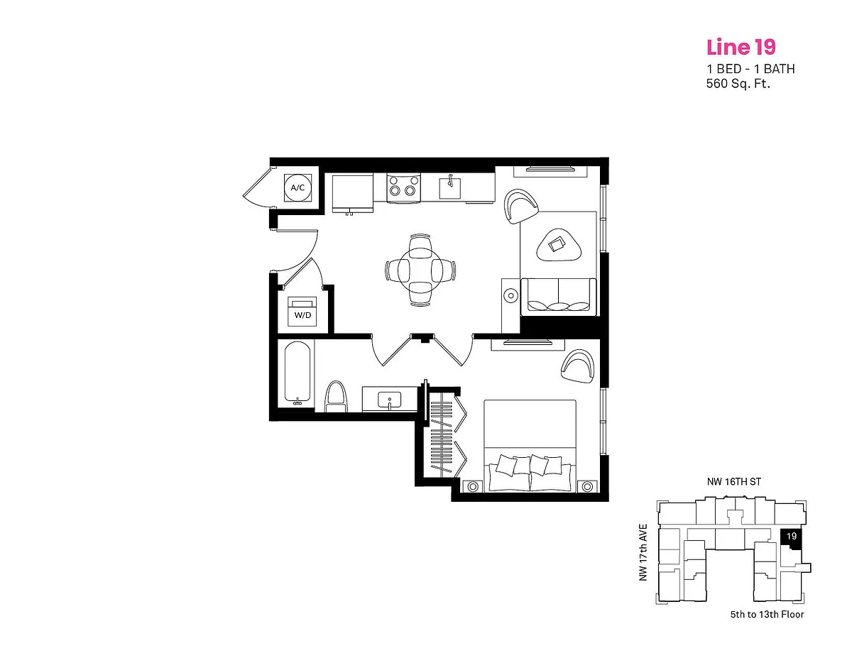 Floor plan Line 19