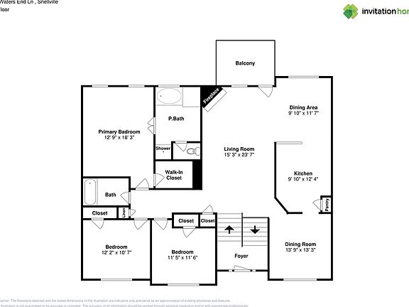 3rd image of 4024 Waters End Ln