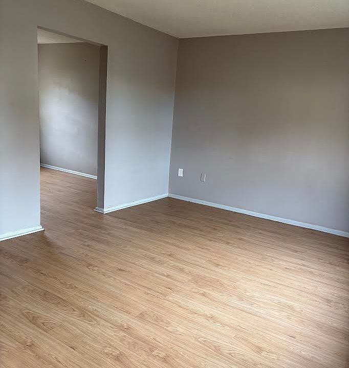 Living room looking into dining room