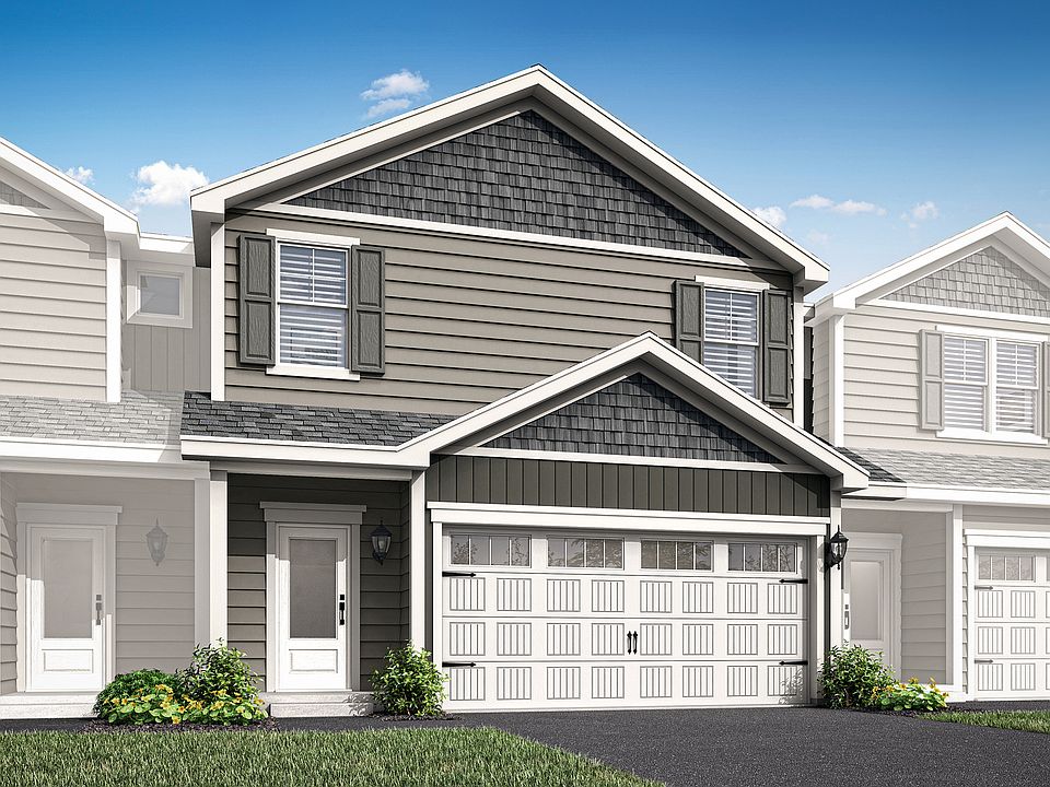 The Hubert is a beautiful two story home!