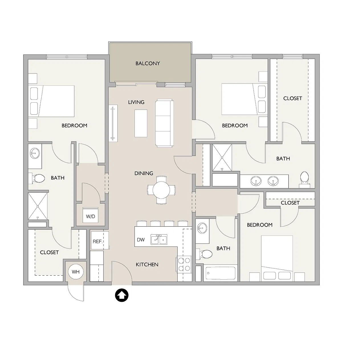 Floor plan Rome