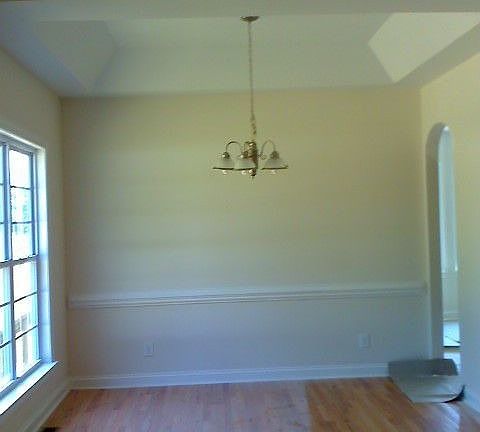 Vaulted Celeing in Dining Room