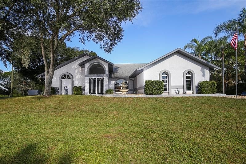 Pool home with 3 Bedrms. 2 baths & detached garage on 3 lots