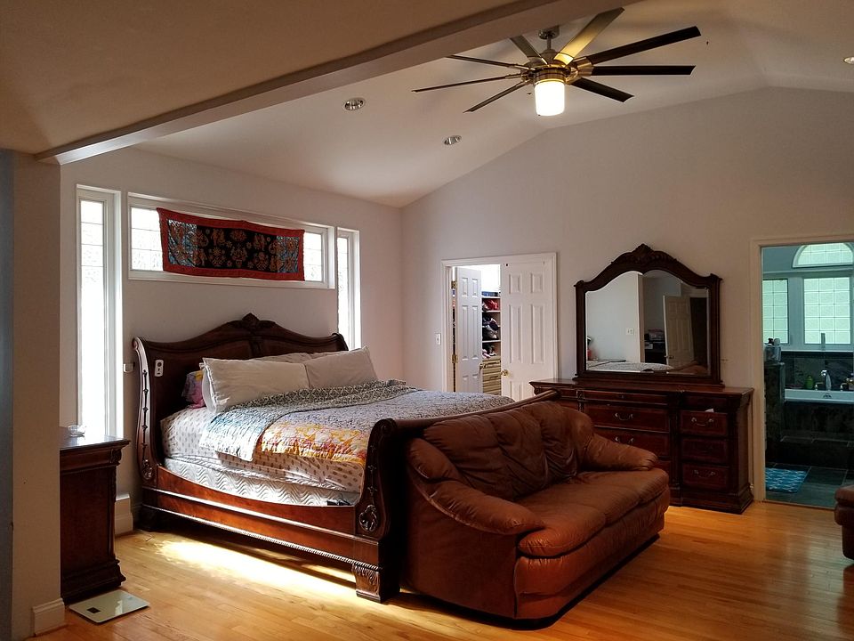 Master bedroom with sitting room