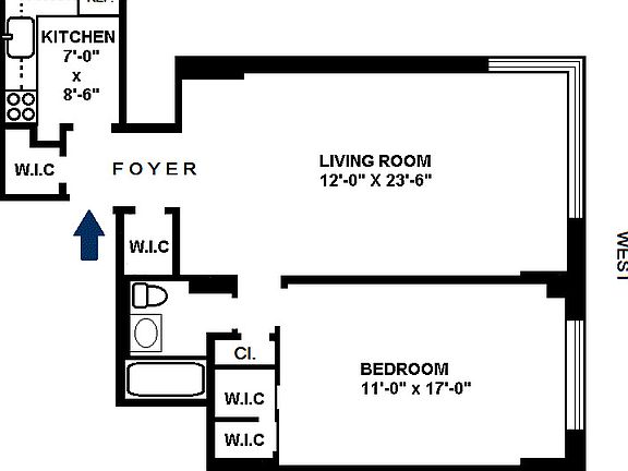 2nd image of 200 E 15th St APT 4G
