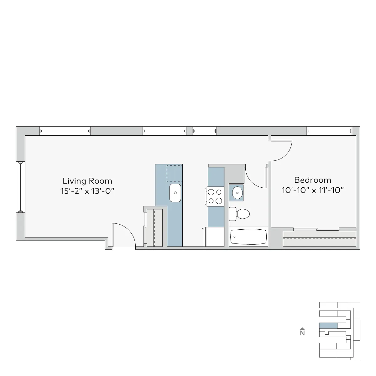 Floor plan amb1T13