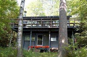 Back view w/deck