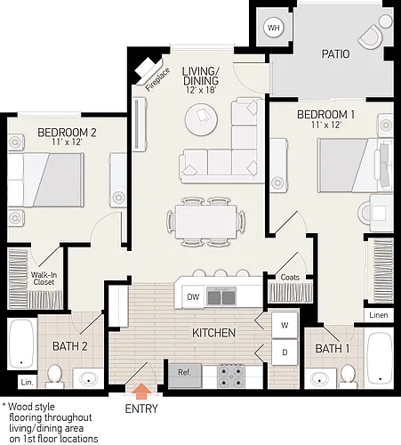 Floor plan Plan N