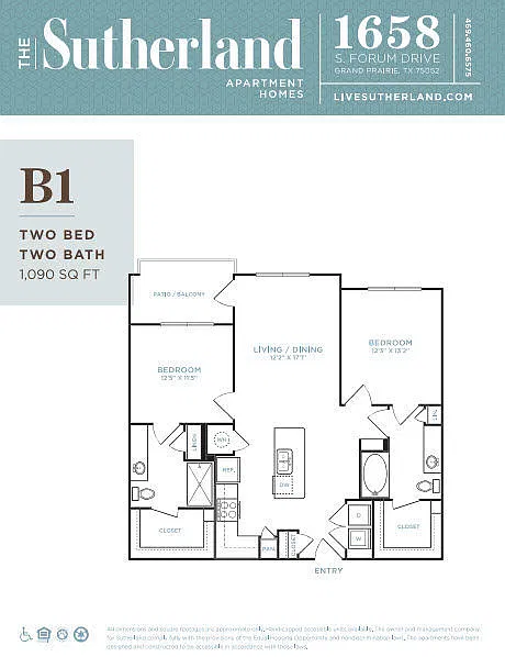 Floor plan B1