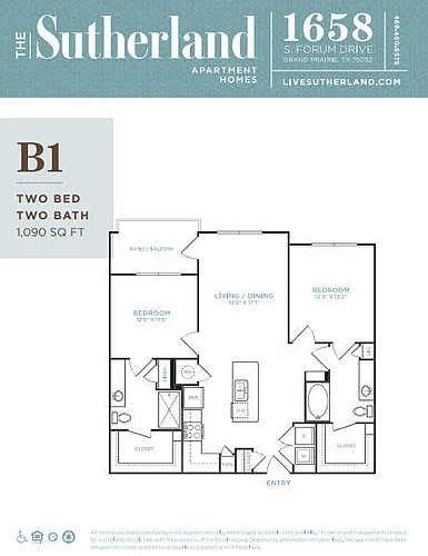 Floor plan B1