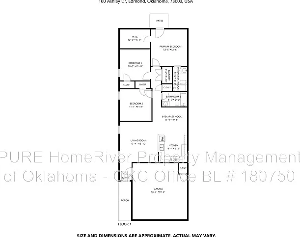 3 bed, 2.0 bath, 1250 sqft, $1,550 — Photo 2