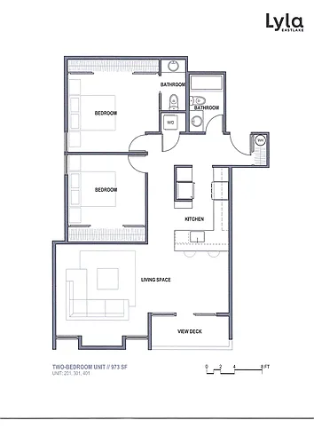 Floor plan 401