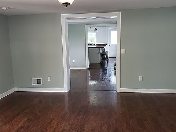 From front door to back of house