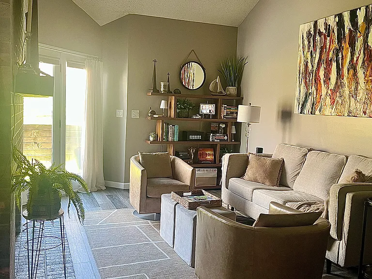 Living room from hallway