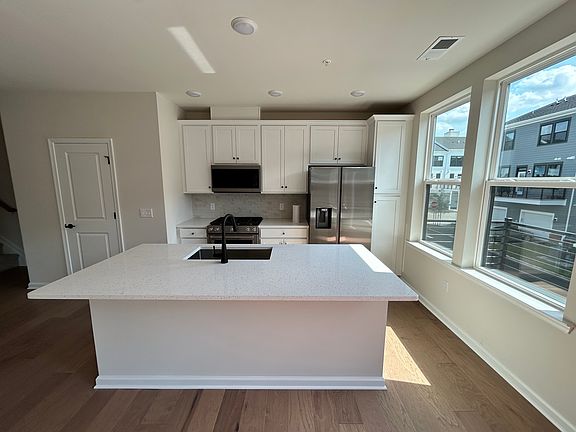 kitchen island from family room