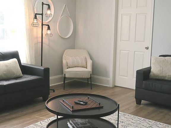 Open Living Room *Furnishings from prior tenancy*