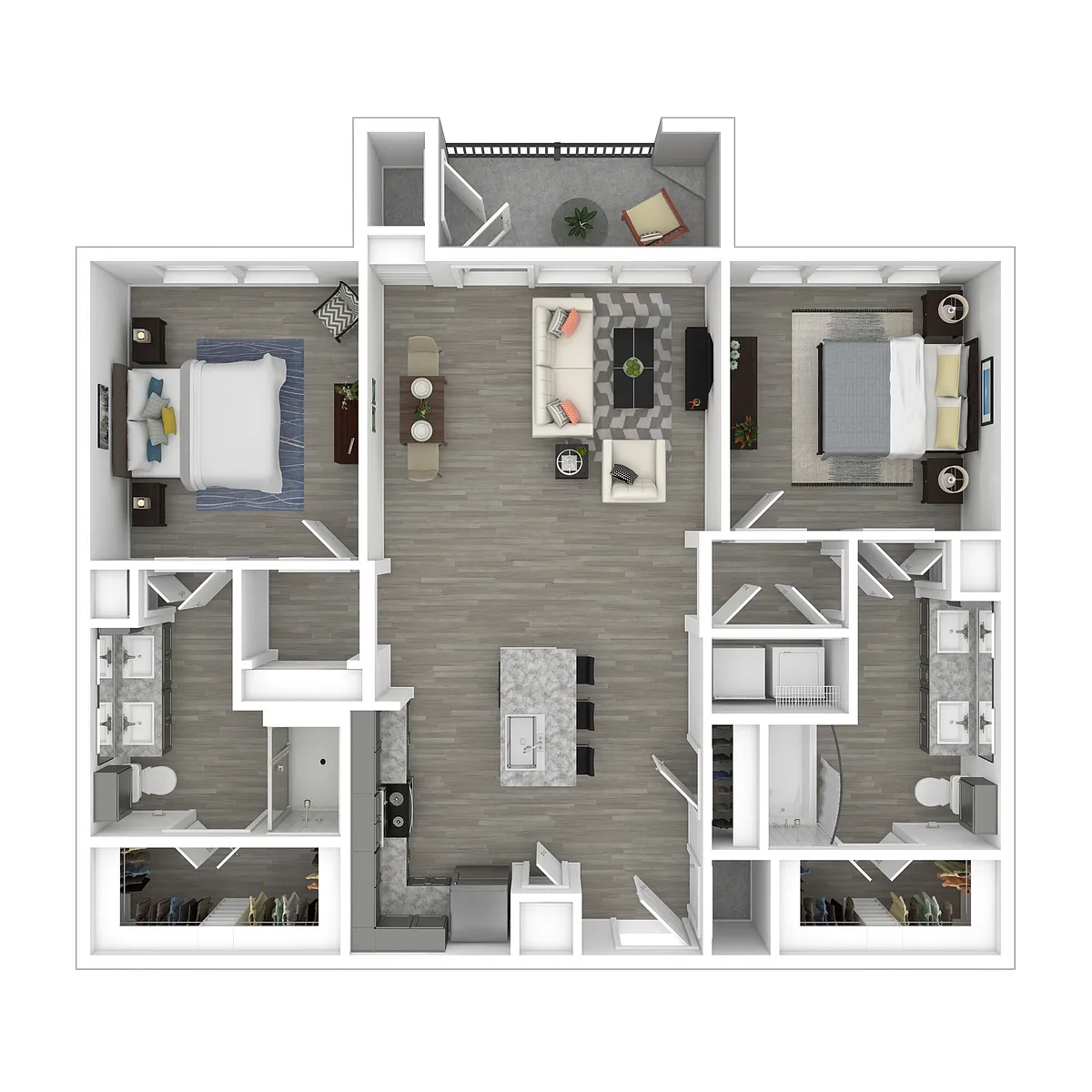 Floor plan B2