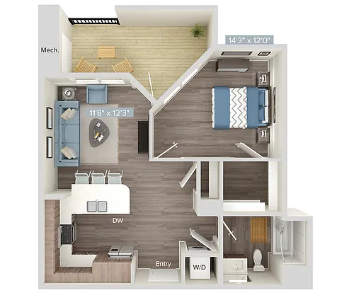 Floor plan A2-235