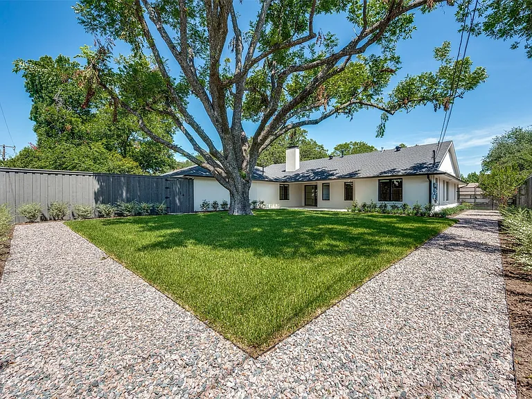 Rear yard