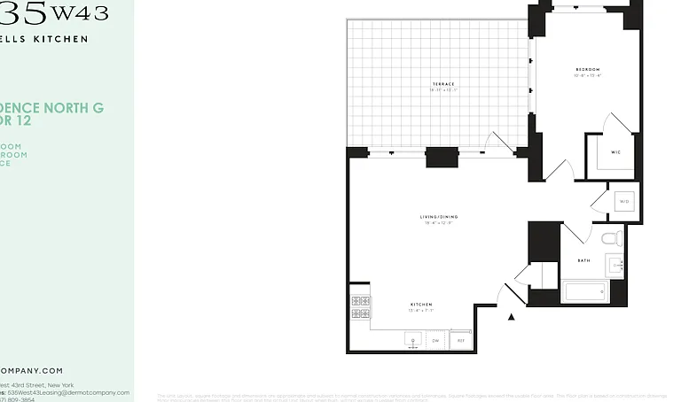 535 W 43rd St N #12G — Photo 35