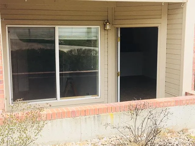 outside patio area