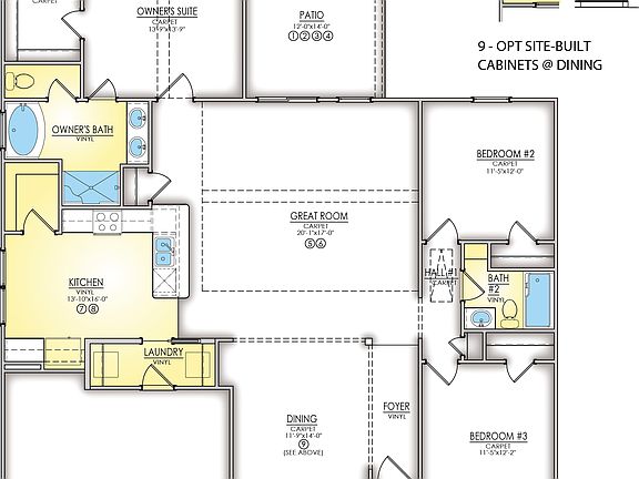 Main Level Floor Plan