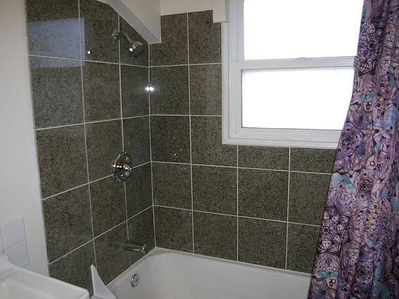 shower curtain not included