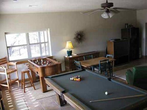 Downstairs living area