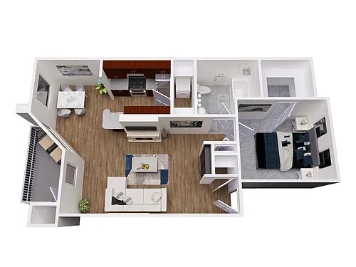 Floor plan ANAQUA
