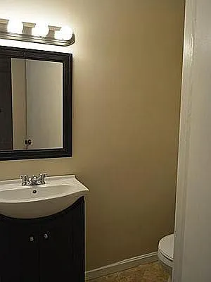 Half Bath on 1st floor