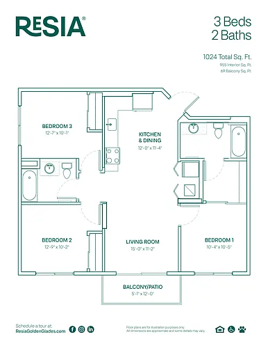 Floor plan B2