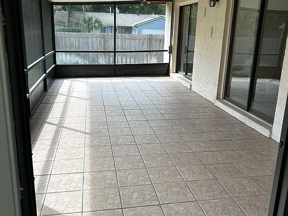 Back screeened porch 25' by 11'; fenced back yard.