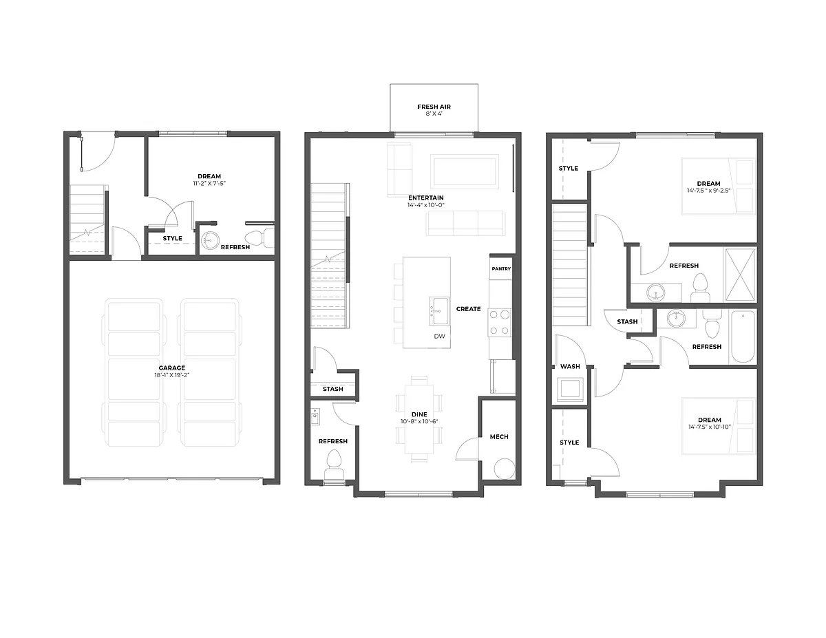 Floor plan Clover