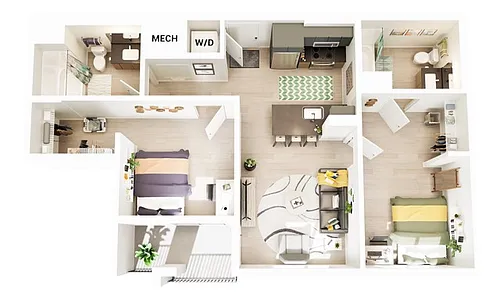Floor plan B2