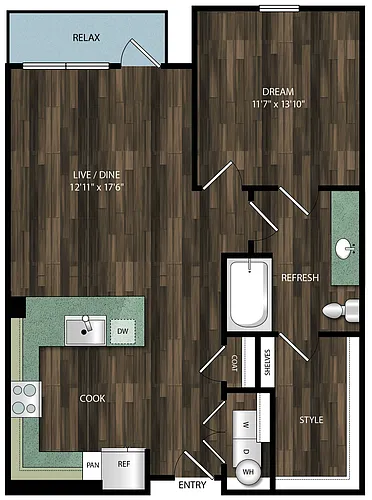 Floor plan 1D