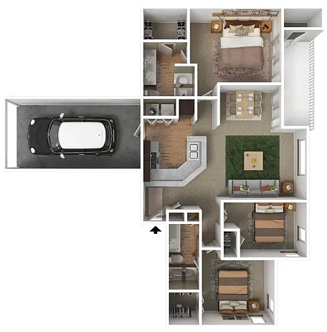 Floor plan C1