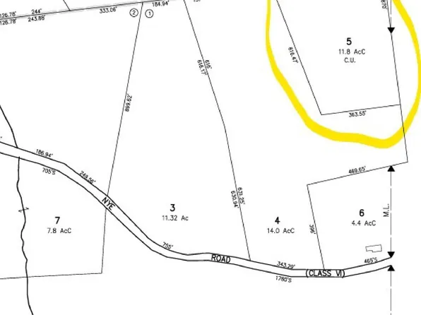 Map 234 Lot 5 Nye Road, Acworth, NH 03601