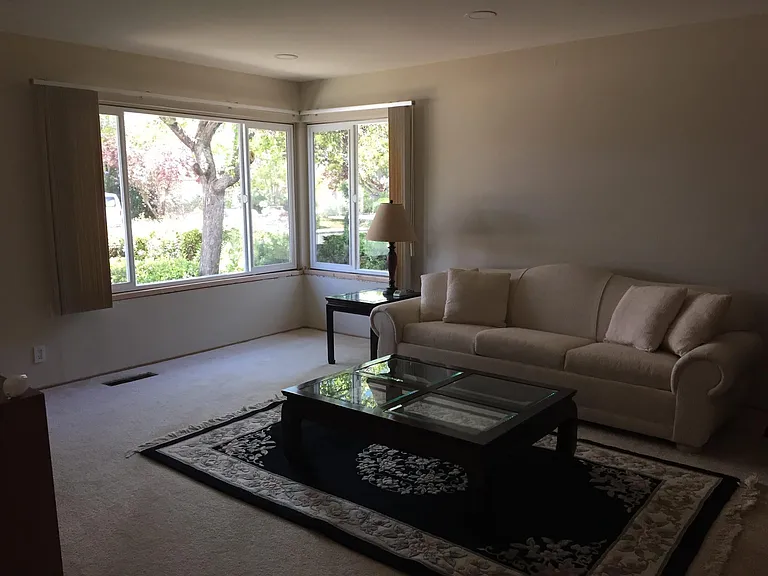 Living Room. LED lighting in all bedrooms, living room, family room and kitchen. Furniture not included.