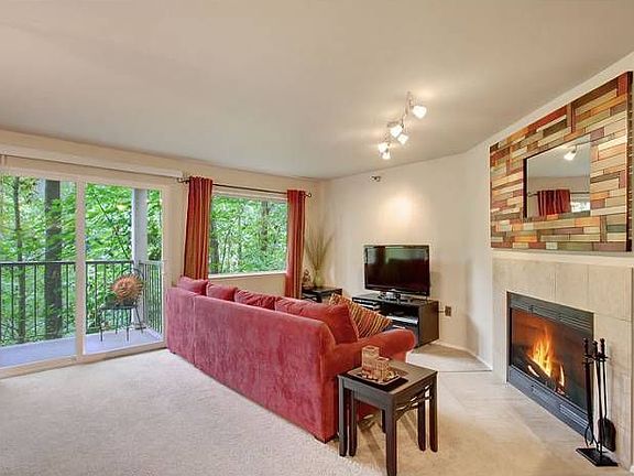 Living Room With Wood Bur