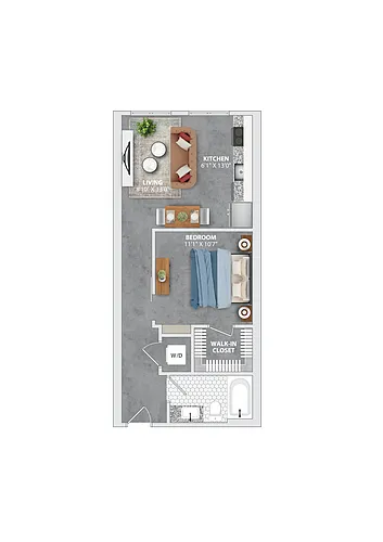 Floor plan MILL A2