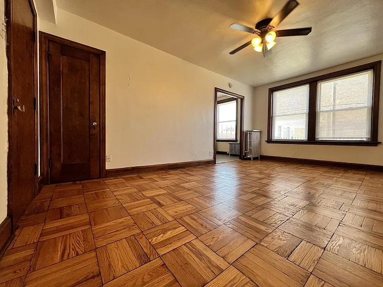Ceiling fan in main room.