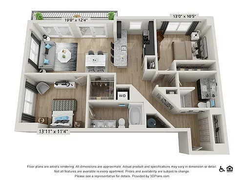 Floor plan B3