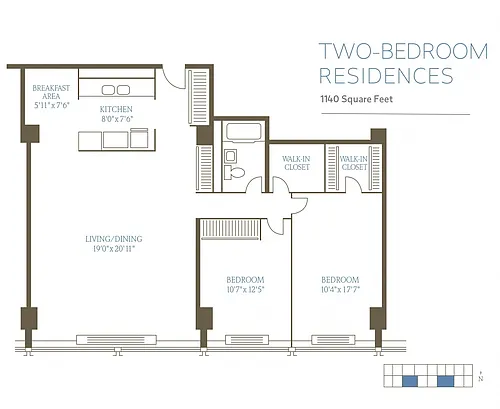 Floor plan Premier Jefferson
