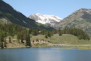 Home with Mountains in Background- Paradise Divide!