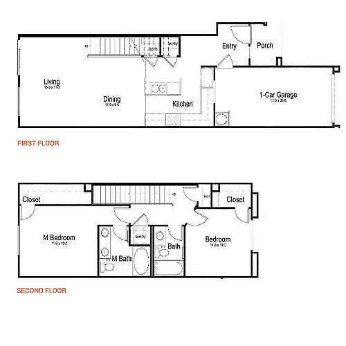 Floor plan Plan 2B